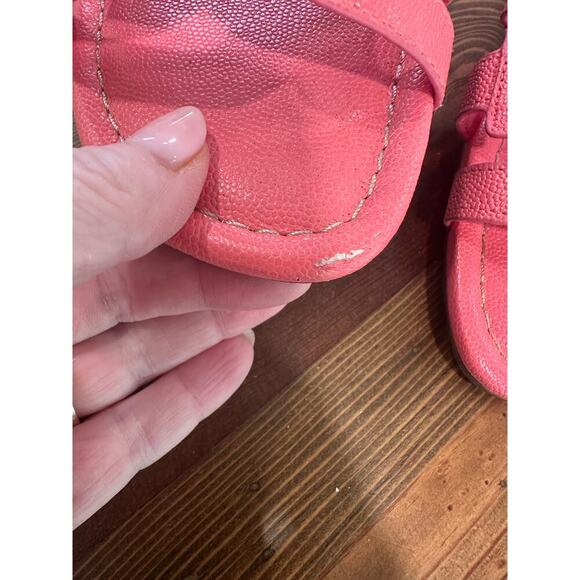 Sam Edelman Slip On Slide Style Open Toe Flat Sandals Size 6.5 - Picture 3 of 4